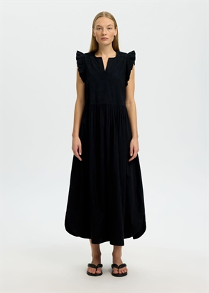 Blair-Ida long kjole Sort Selected Femme 